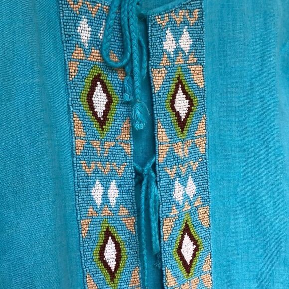 Inca Beaded Cover Up - Picture 2 of 3